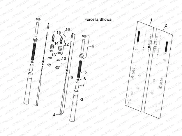 Front fork I