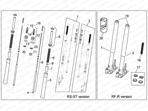 Front fork I