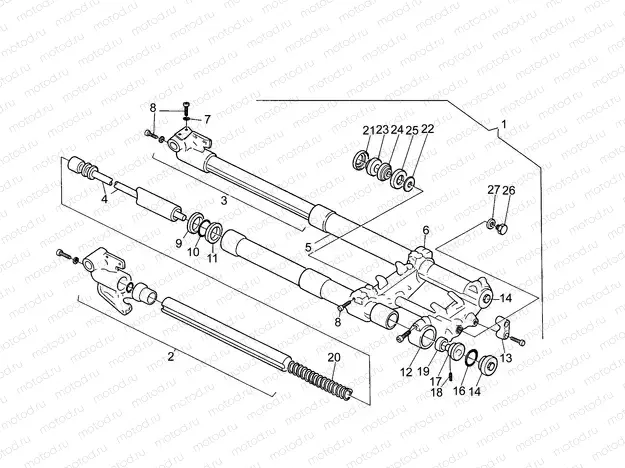 Front fork IM BCD