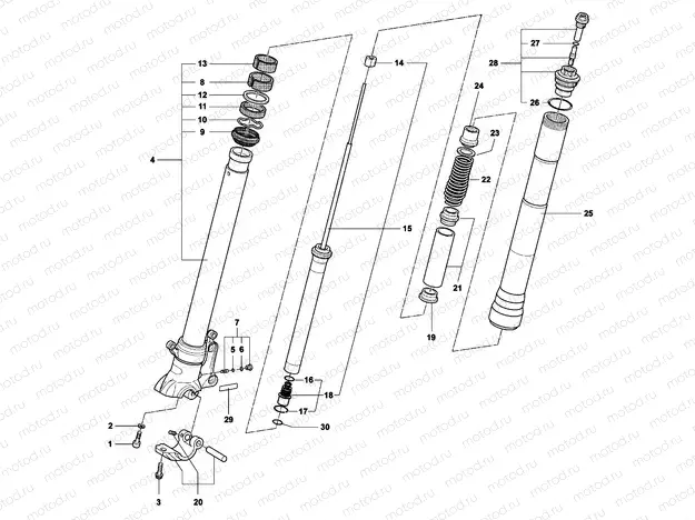 Front Fork Left