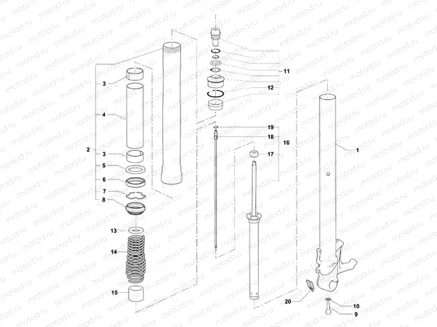 Front Fork Left