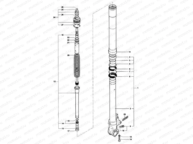Front Fork Left