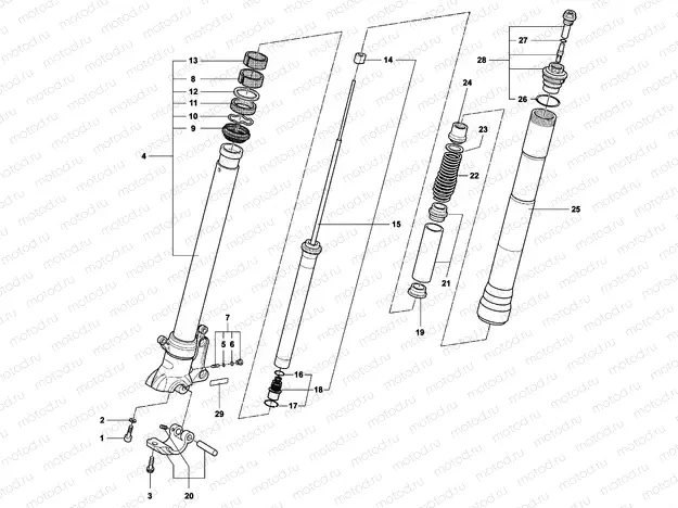 Front Fork Left