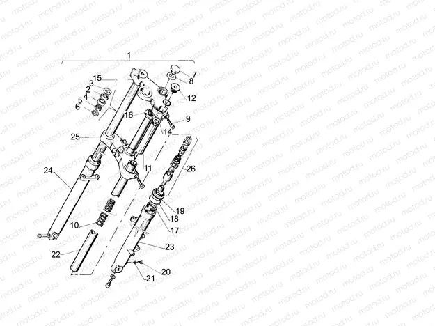 Front fork M/N IM B