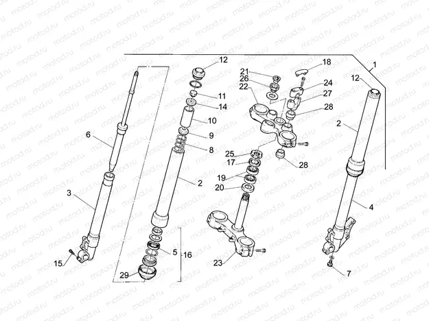Front fork N/P