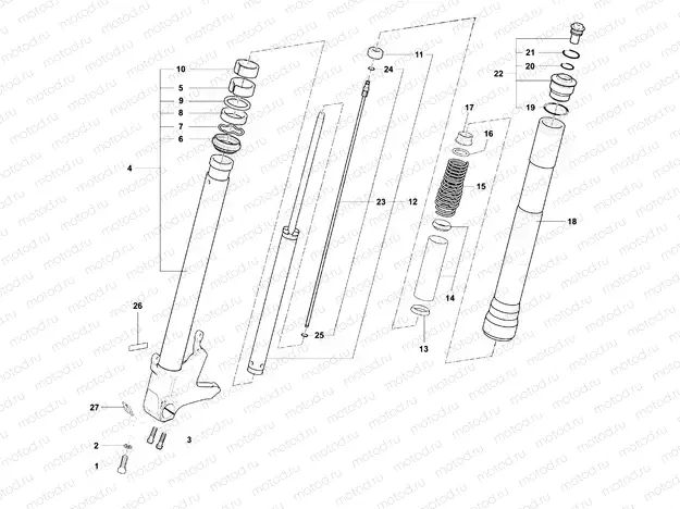 Front Fork Right