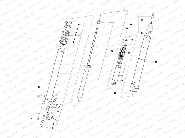 Front Fork Right