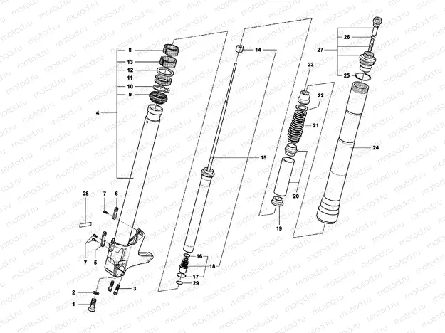 Front Fork Right