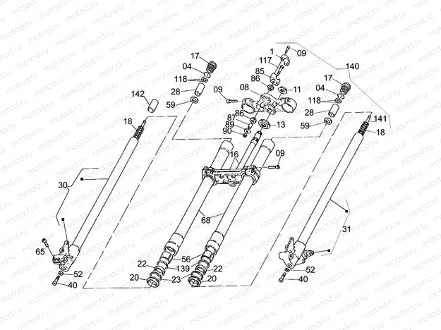 Front fork R/S
