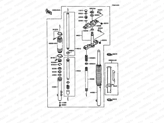 Front Fork(1/2)