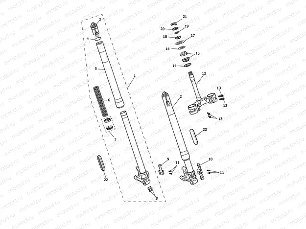 Front forks