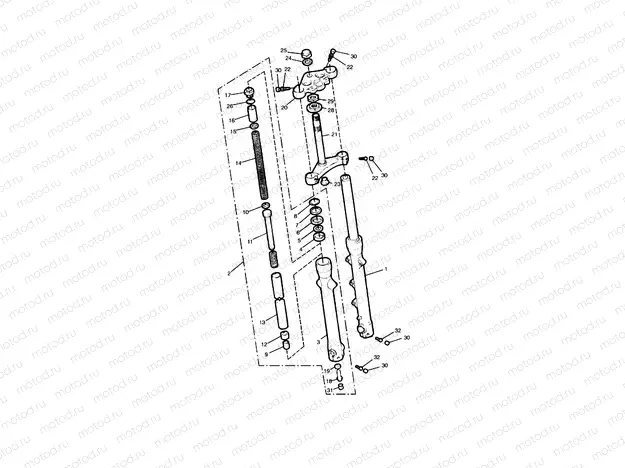 Front Forks and Yokes » 43509