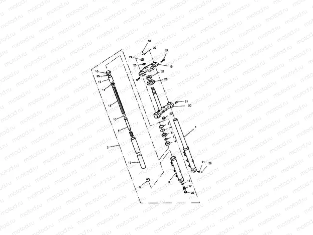 Front Forks and Yokes 44302 »