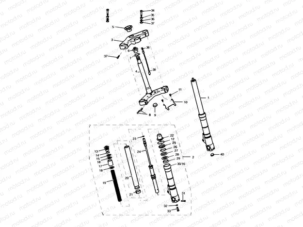Front Forks & Yokes