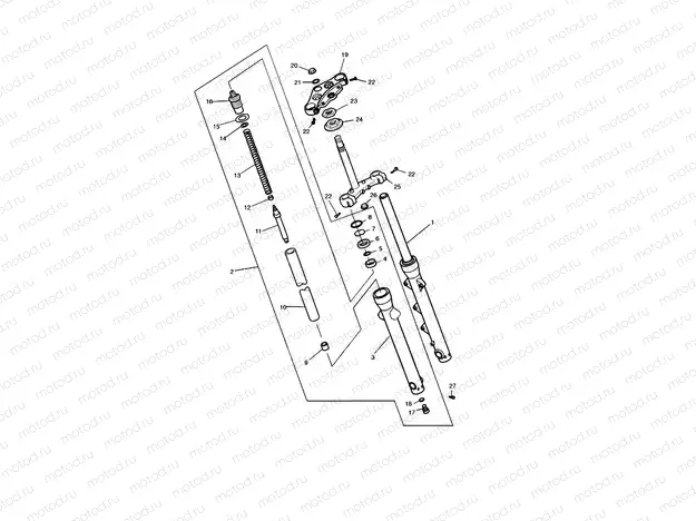 Front Forks & Yokes