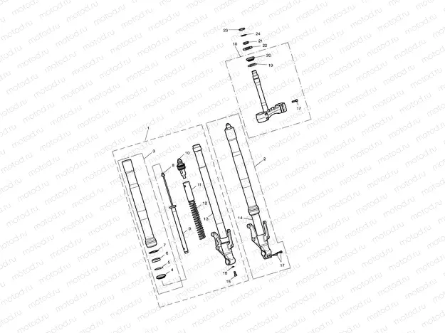 Front Forks & Yokes