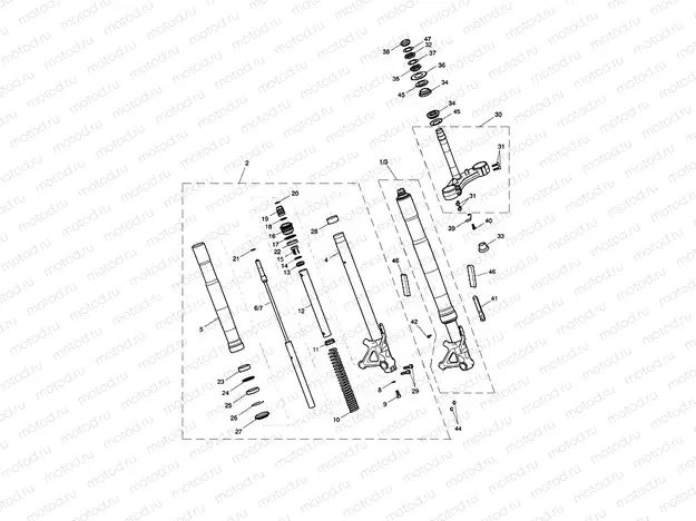 Front Forks & Yokes