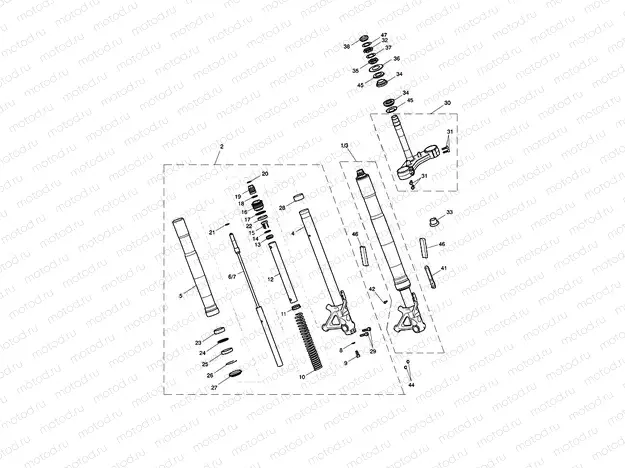 Front Forks & Yokes