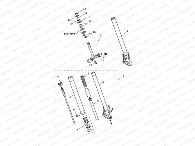 Front Forks & Yokes