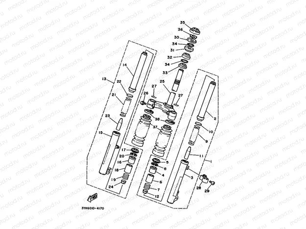 Front Fourak 1 (3YK1, 2, 3)