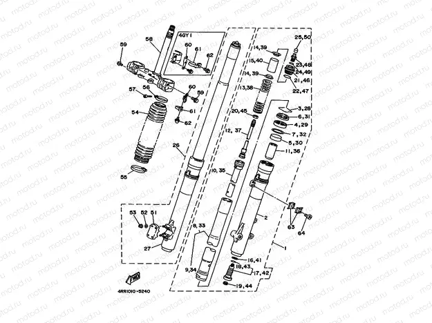 Front Fourak 1 (4 GY1 / 4 RR1 / 4R2)