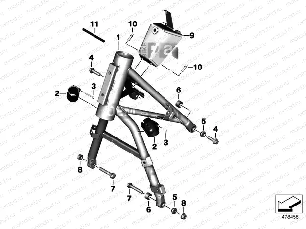 Front frame