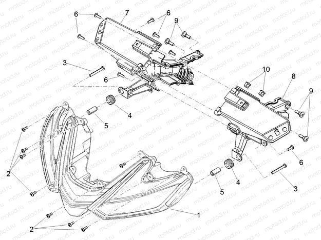 Front headlamps