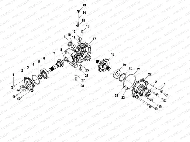 FRONT HOUSING - A01BG50AA (4963766376B002) | FRONT HOUSING - A01BG50AA (4963766376B002)