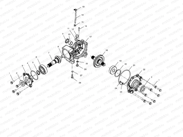 FRONT HOUSING - A02CG38CA (4970247024B02) | FRONT HOUSING - A02CG38CA (4970247024B02)