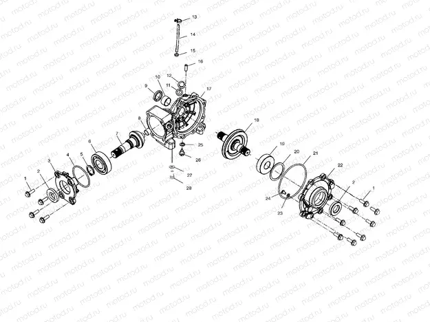 FRONT HOUSING - A02CL50AA/DA (4967986798B01) | FRONT HOUSING - A02CL50AA/DA (4967986798B01)