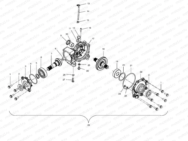 FRONT HOUSING - A04CH50AA/AC/AE/AG (4986068606C12) | FRONT HOUSING - A04CH50AA/AC/AE/AG (4986068606C12)