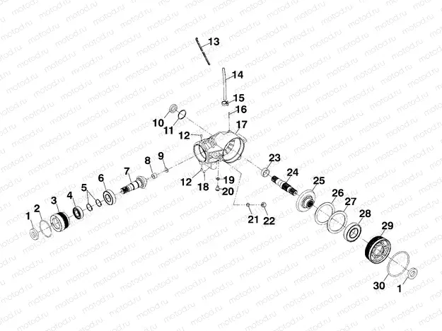 FRONT HOUSING - A99CH45CA (4949154915D003) | FRONT HOUSING - A99CH45CA (4949154915D003)