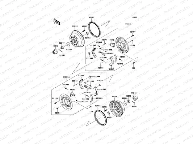 Front Hubs/Brakes