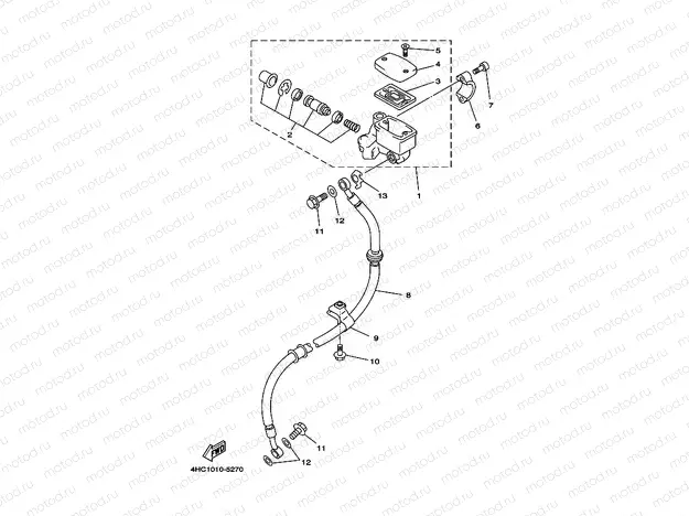 FRONT MASTER CYLINDER