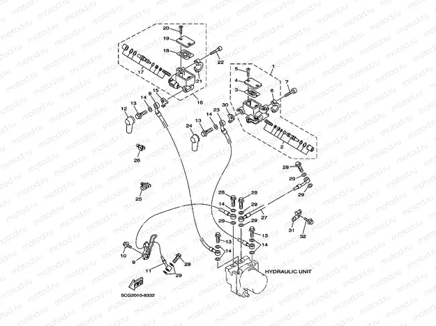 FRONT MASTER CYLINDER