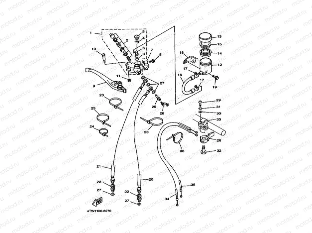 FRONT MASTER CYLINDER