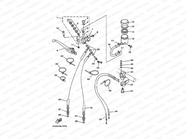FRONT MASTER CYLINDER
