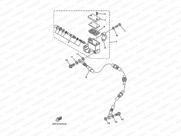 FRONT MASTER CYLINDER