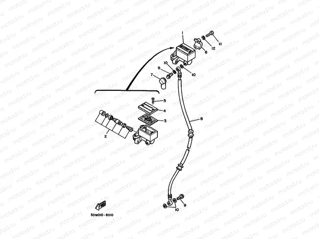 FRONT MASTER CYLINDER