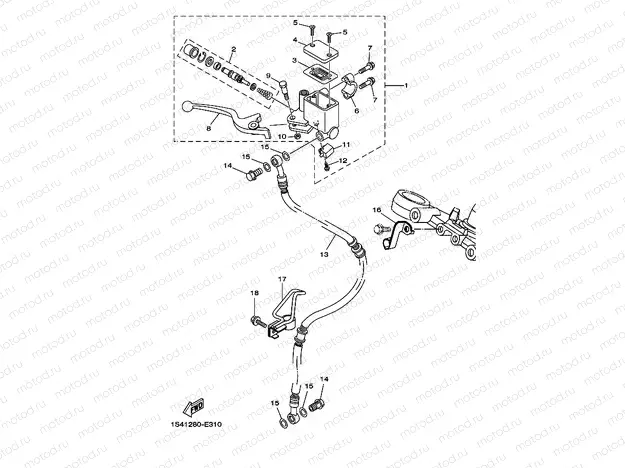 FRONT MASTER CYLINDER