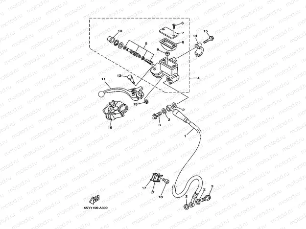 FRONT MASTER CYLINDER