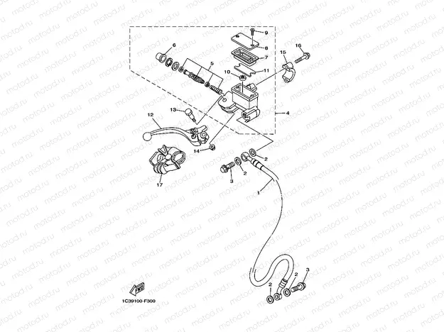 FRONT MASTER CYLINDER