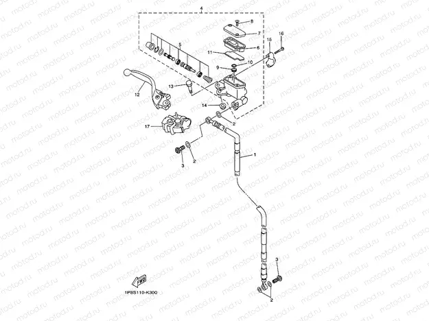 FRONT MASTER CYLINDER
