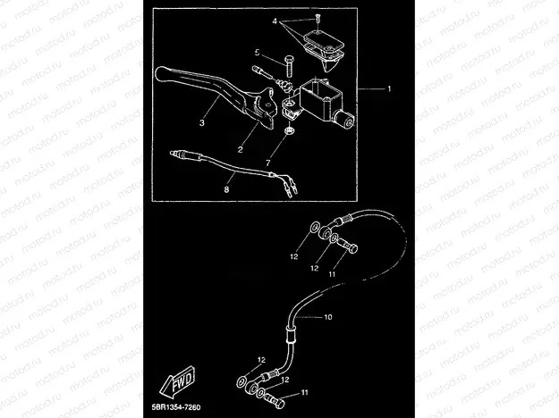 FRONT MASTER CYLINDER