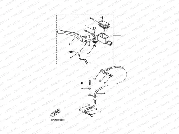 FRONT MASTER CYLINDER