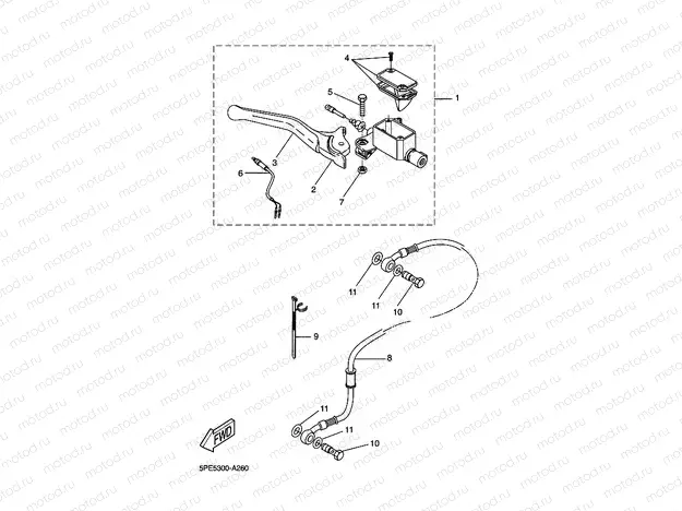 FRONT MASTER CYLINDER