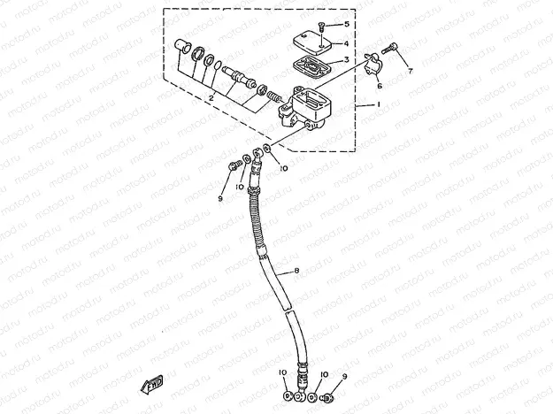FRONT MASTER CYLINDER