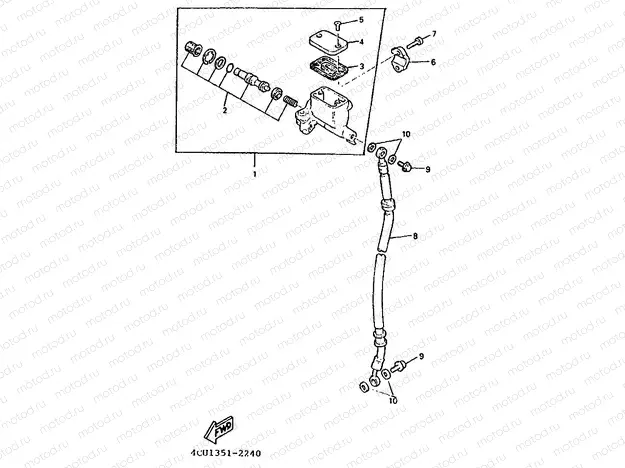 FRONT MASTER CYLINDER