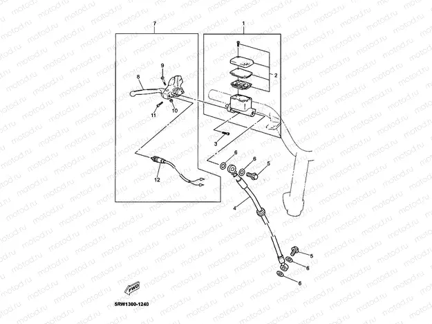 FRONT MASTER CYLINDER