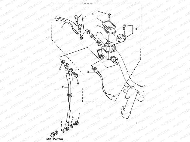 FRONT MASTER CYLINDER